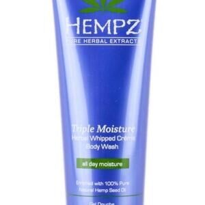 HEMPZ Triple Moisture Body Wash All Day Moisture Herbal Whipped Creme 8.5 fl oz